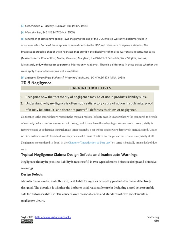 Business Law and the Legal Environment - Page 689
